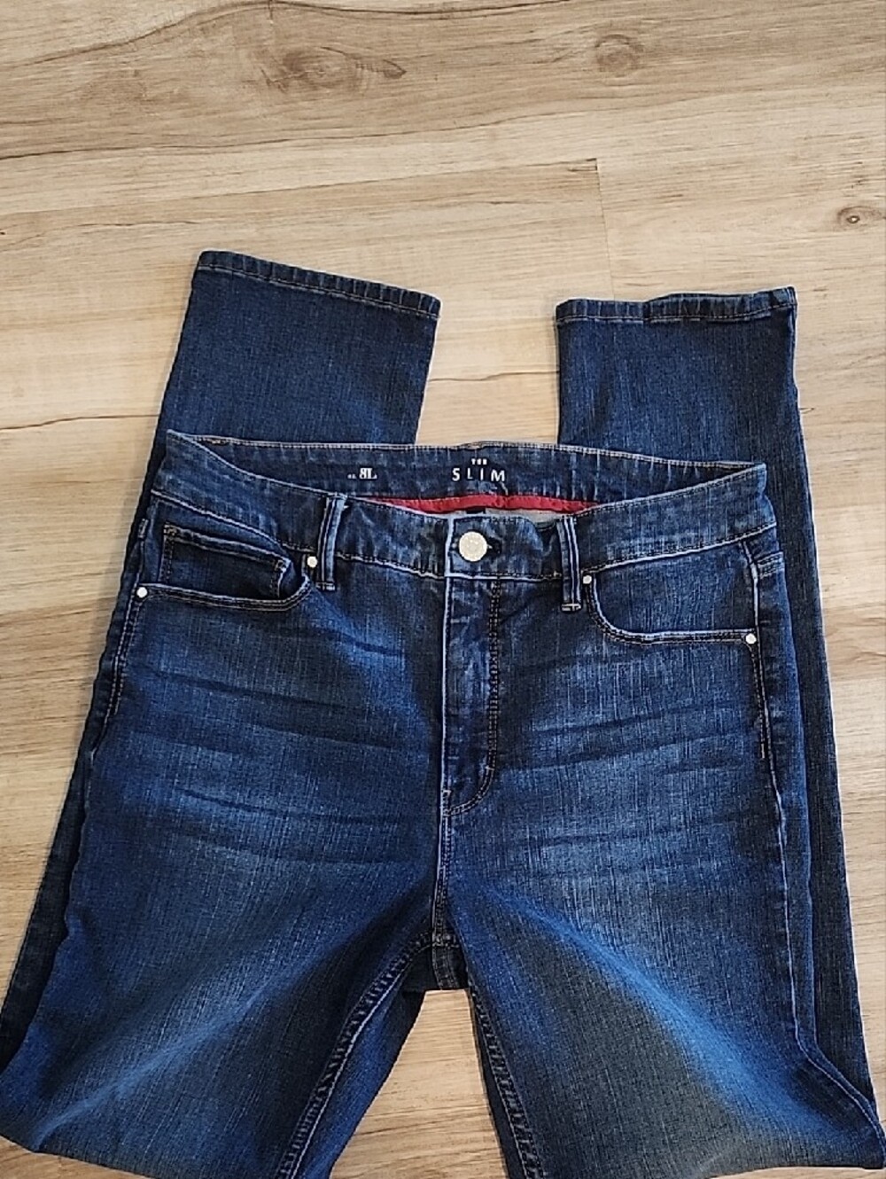 Slim Fit White House Black Market Women’s Jeans - Dark Blue Wash 8L